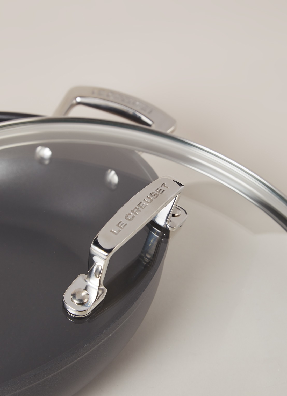 Le Creuset Provençaalse sauteerpan Ø28 cm - detail 3 zwart