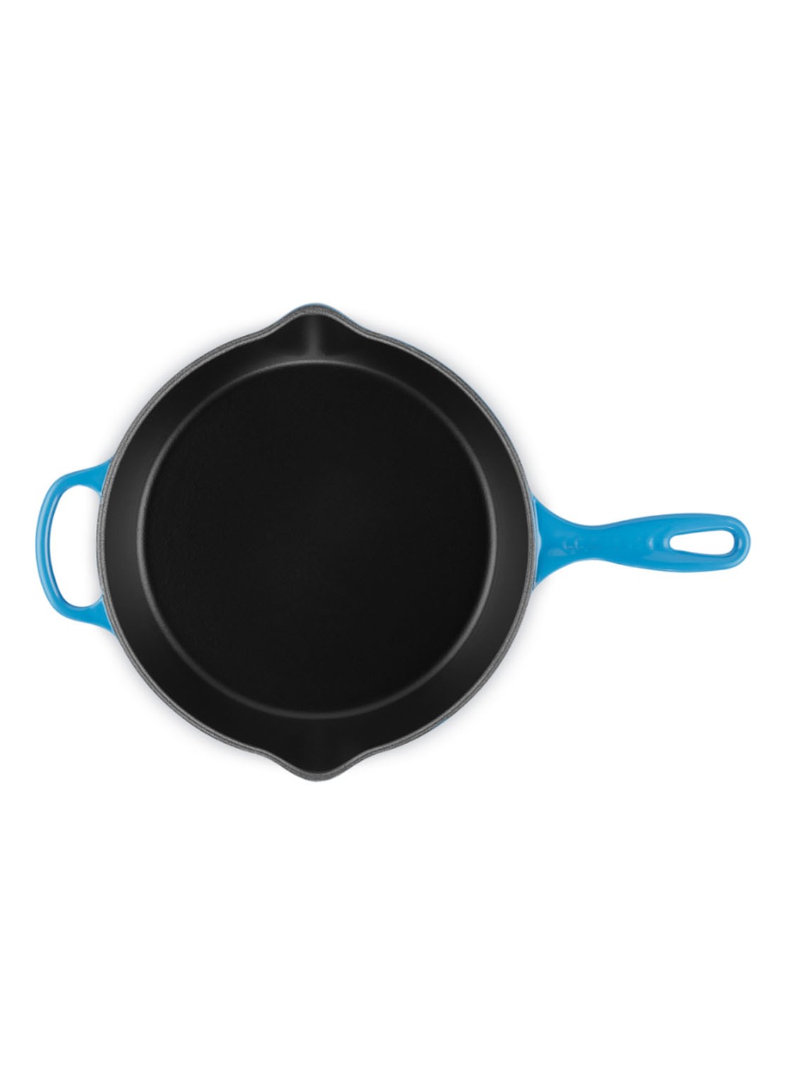 Le Creuset Sauteerpan met schenktuit Ø26 cm  - detail 2 azure / blauw