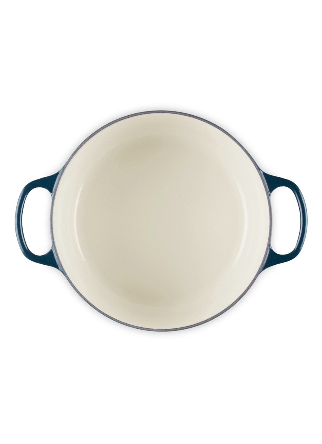 Le Creuset Signature braad-/stoofpan Ø24 cm - detail 3 donkerblauw