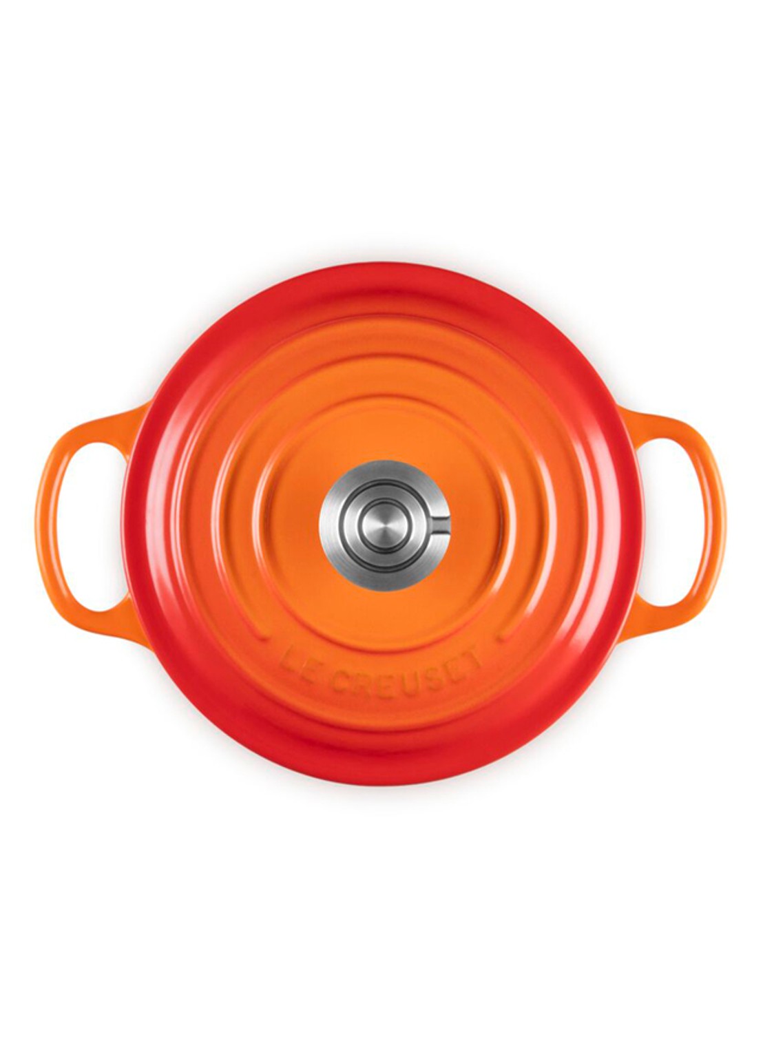 Le Creuset Signature braadpan Ø18 cm - detail 4 oranjerood / oranje