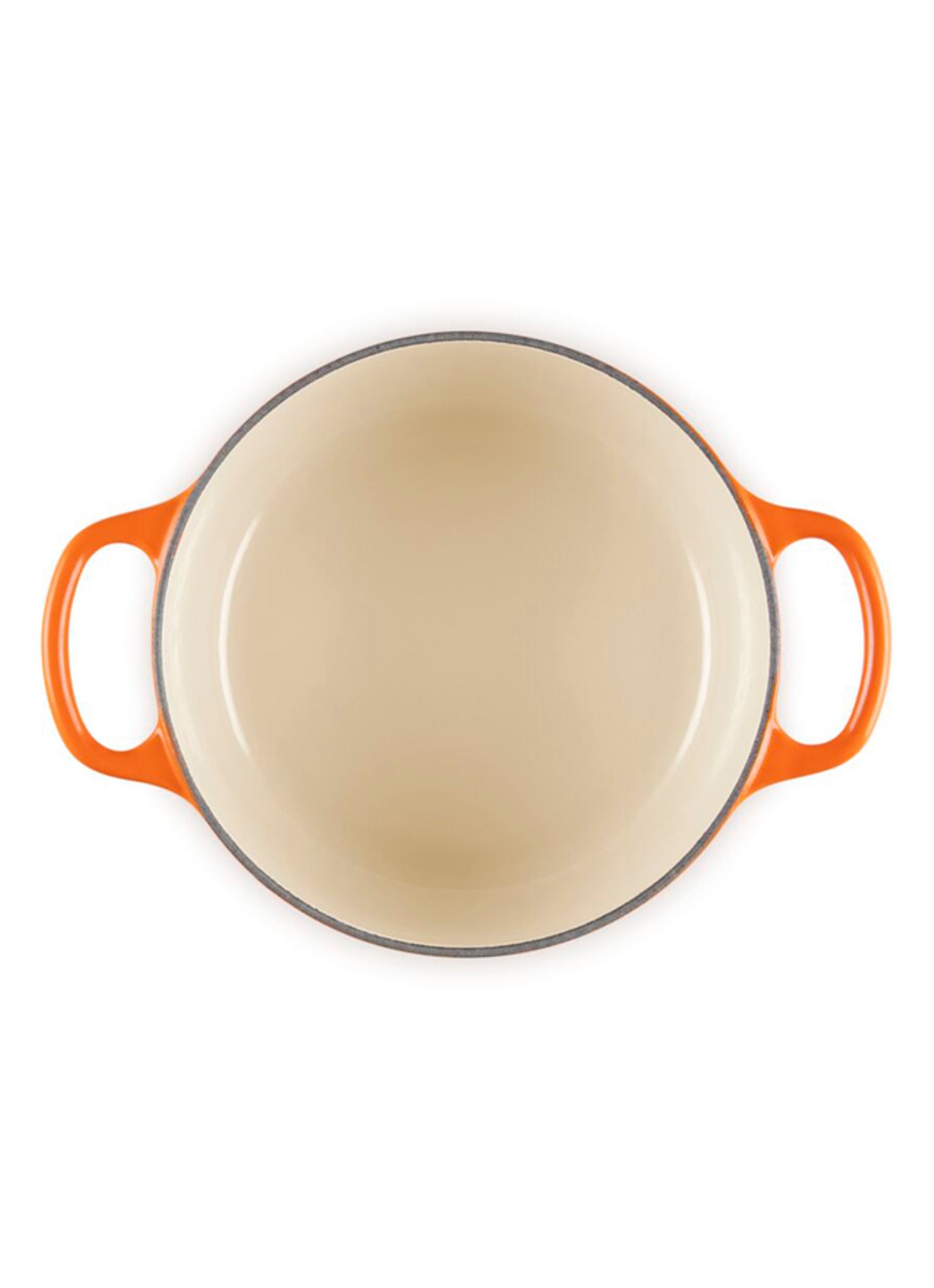 Le Creuset Signature braadpan Ø18 cm - detail 5 oranjerood / oranje