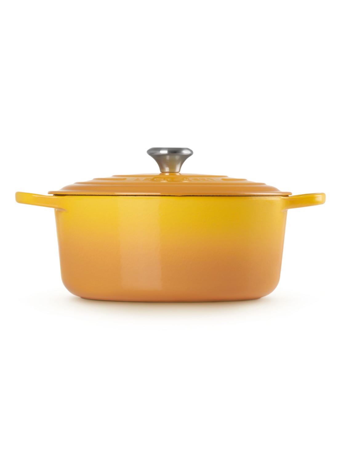 Le Creuset Signature braadpan 24 cm  - voorkant 6 nectar / oranje