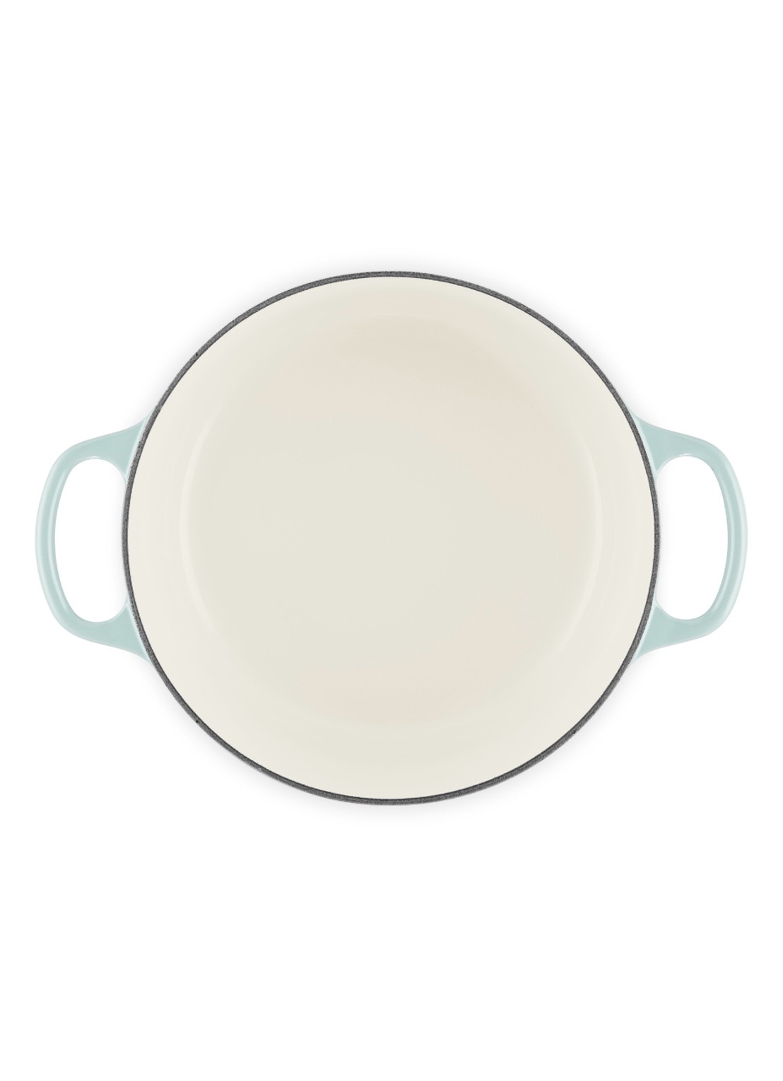 Le Creuset Signature braadpan Ø24 cm - detail 6 zeegroen