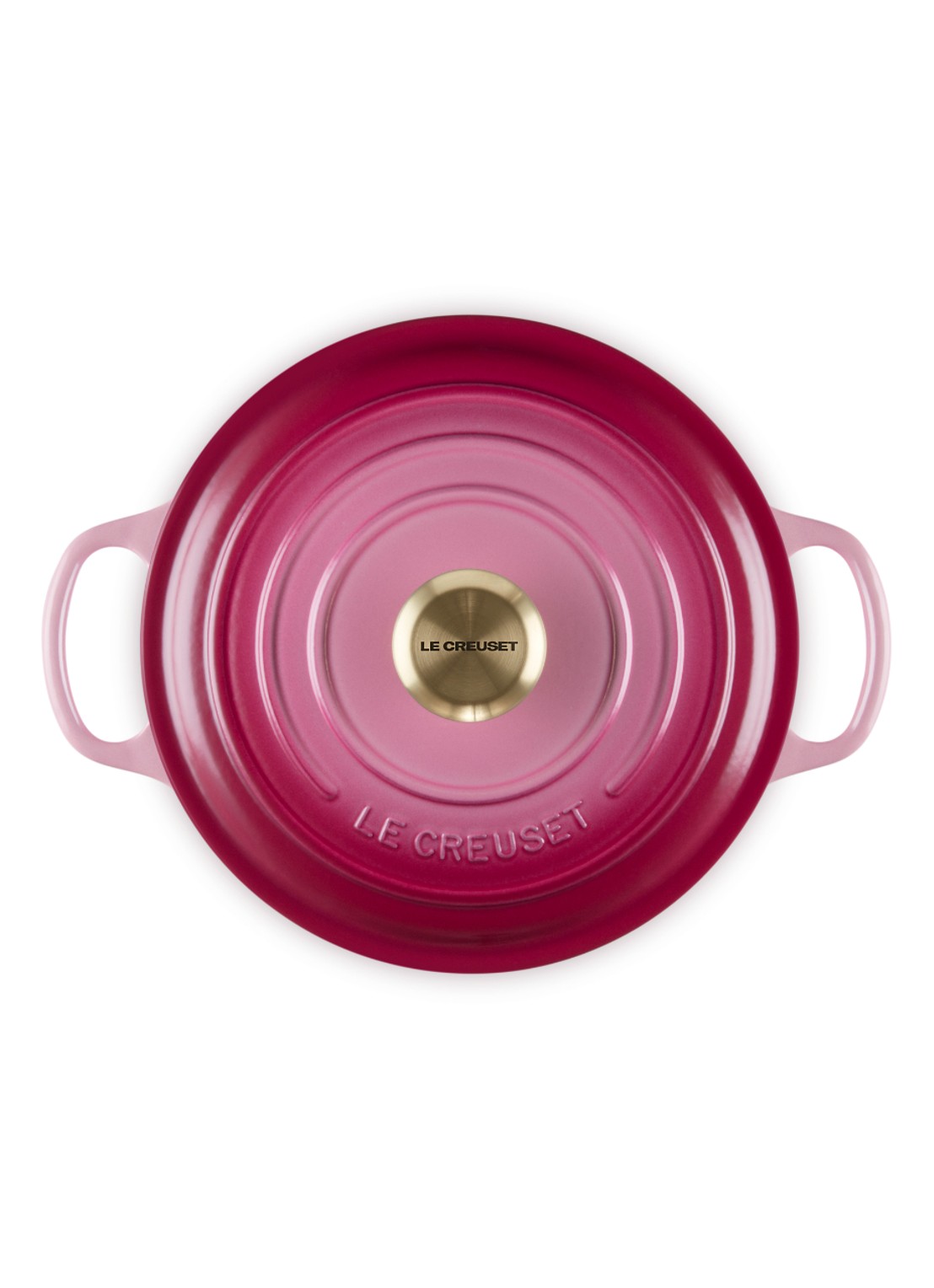 Le Creuset Signature braadpan Ø24 cm - detail 3 berry / roze