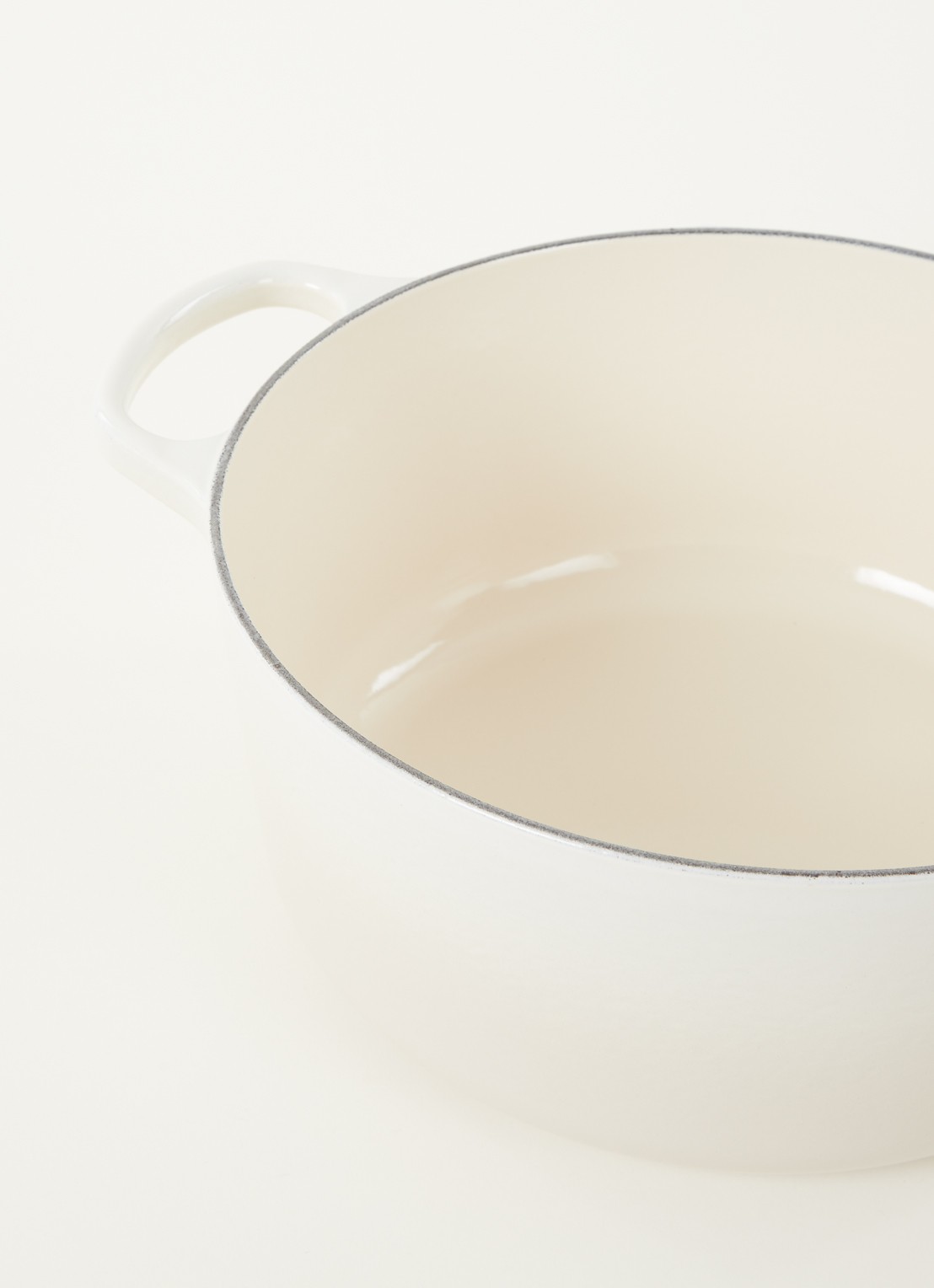Le Creuset Signature braadpan Ø26 cm - detail 4 meringue / beige