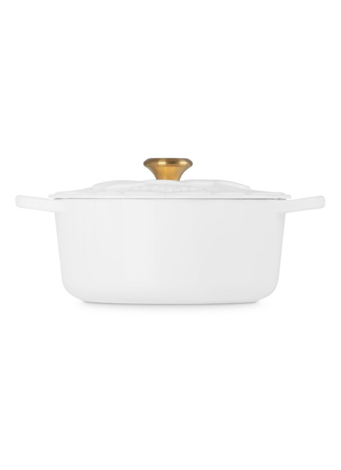 Le Creuset Signature braadpan 26 cm - achterkant 3 wit