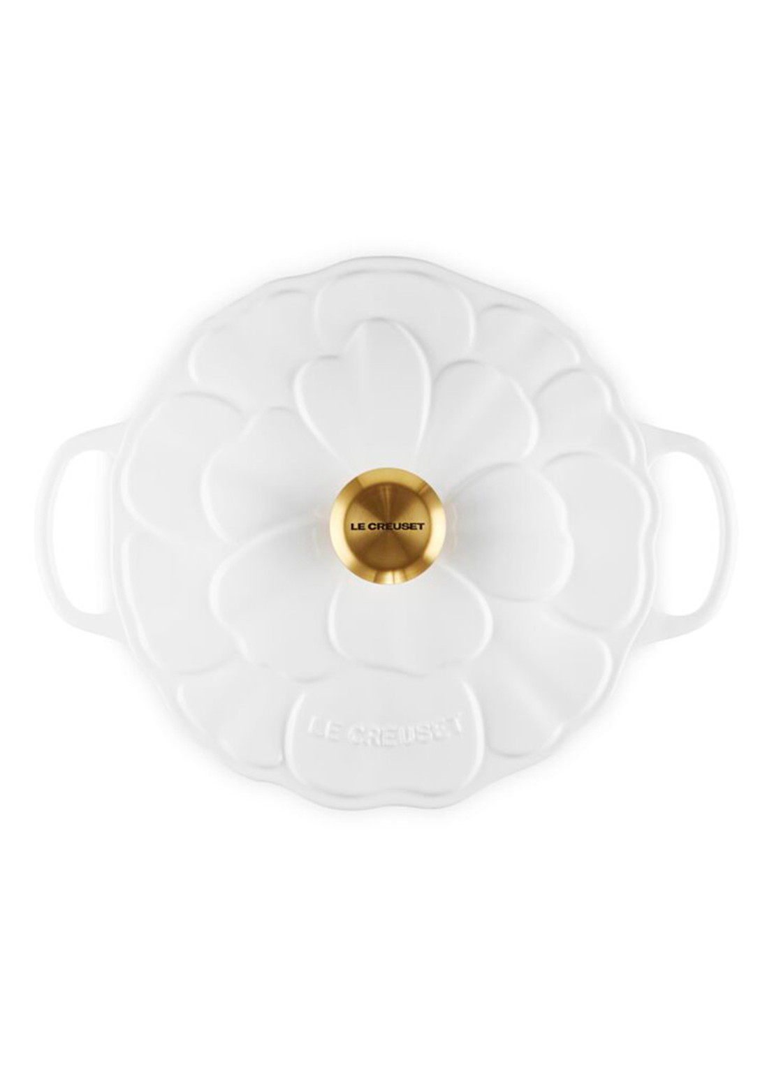 Le Creuset Signature braadpan 26 cm - detail 5 wit