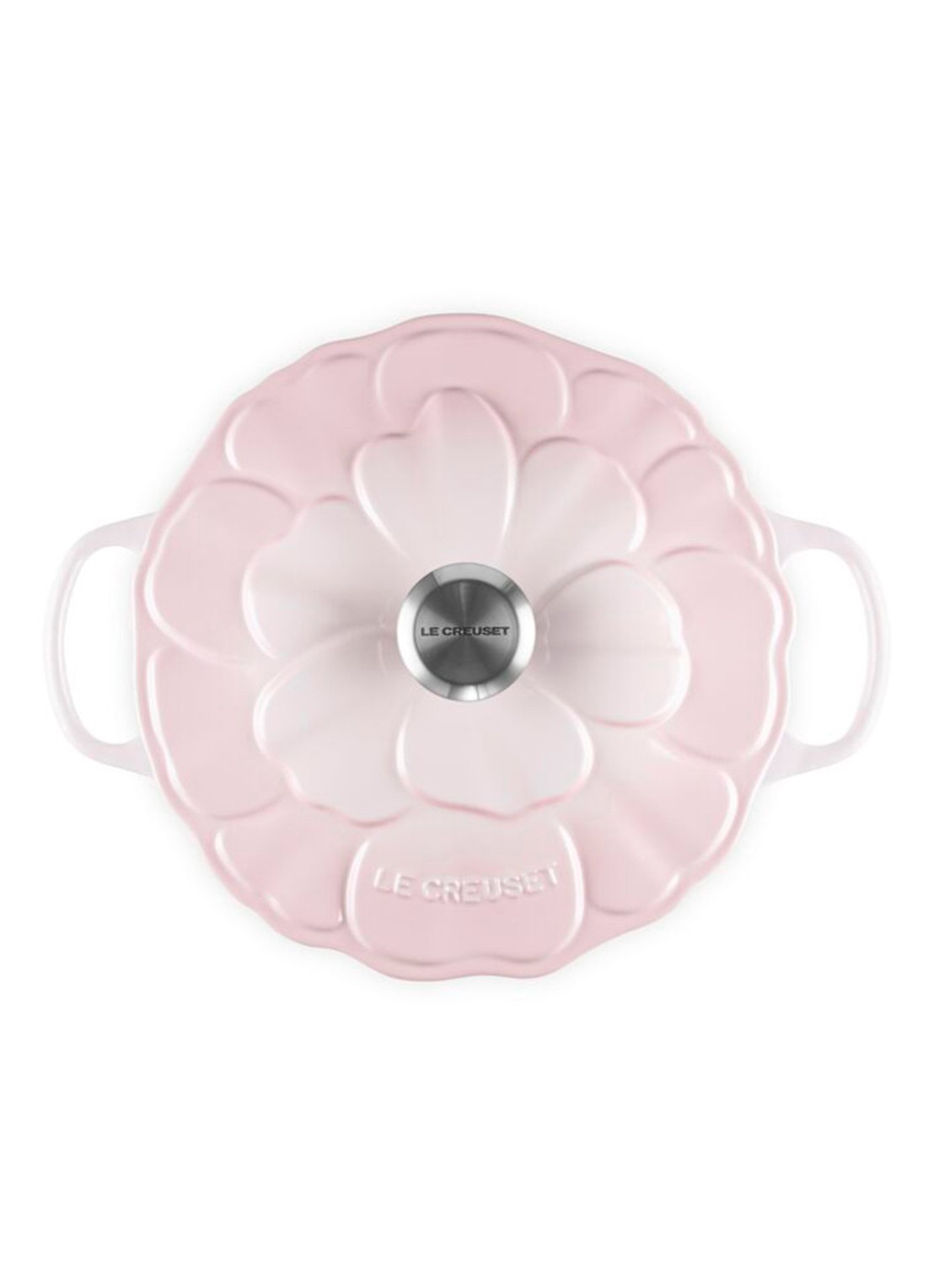 Le Creuset Signature braadpan 26 cm - detail 4 lichtroze