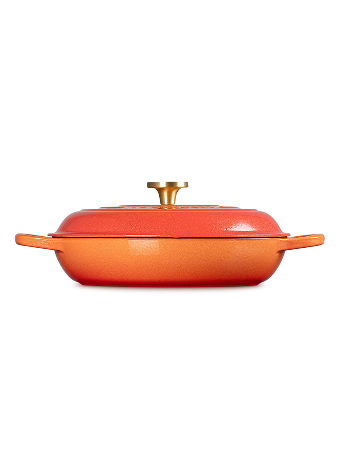 Le Creuset Signature braadpan Ø30 cm - detail 2 oranje