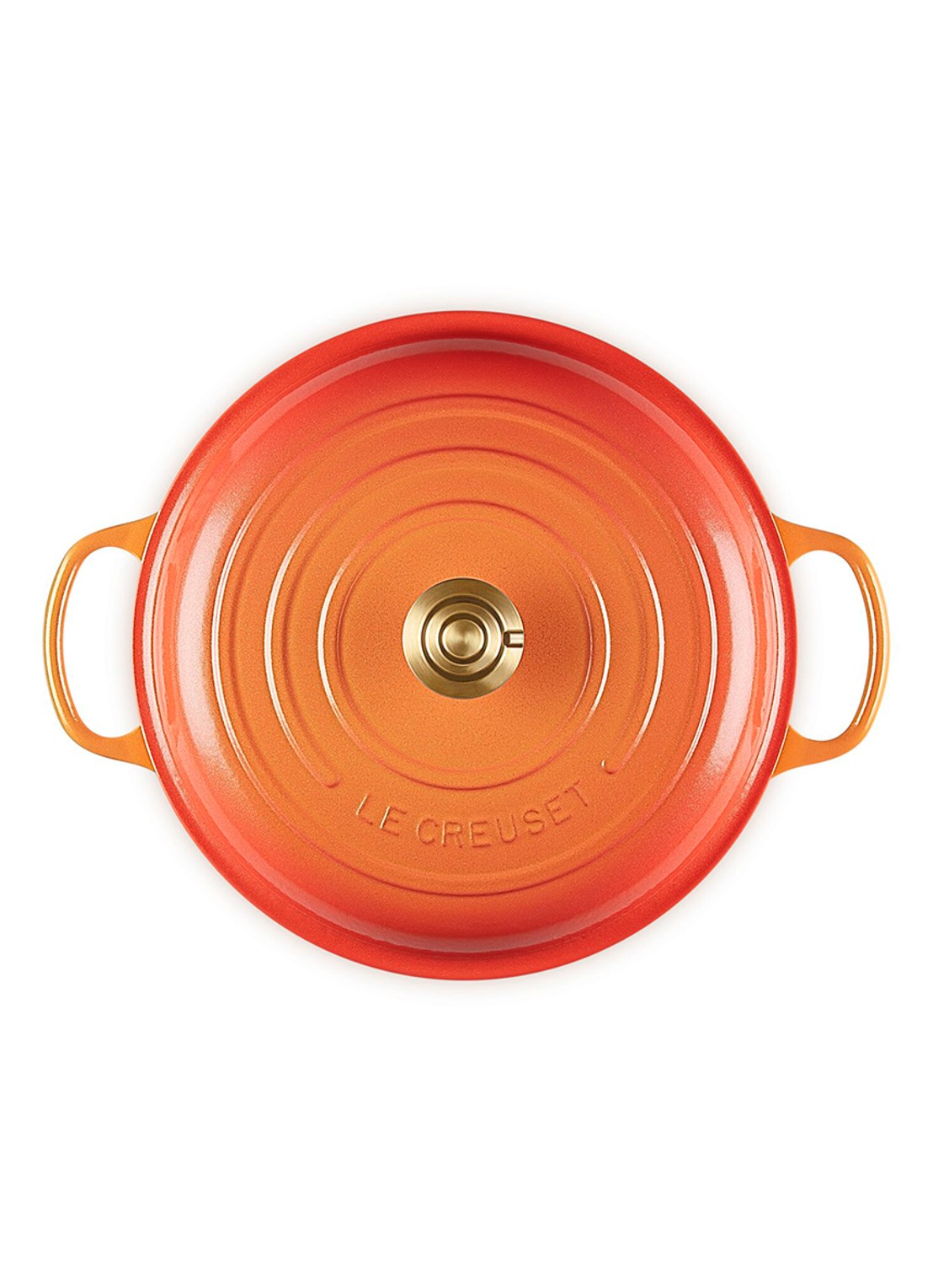 Le Creuset Signature braadpan Ø30 cm - detail 3 oranje