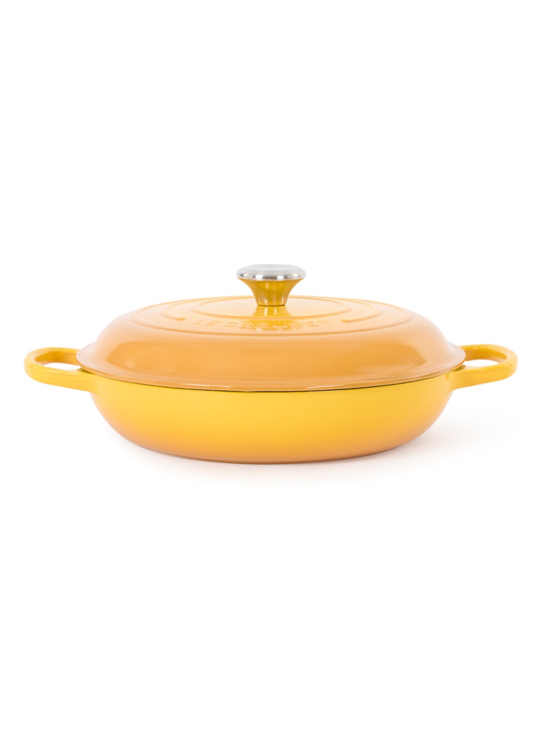 Le Creuset Signature braadpan Ø30 cm - voorkant 2 nectar / oranje