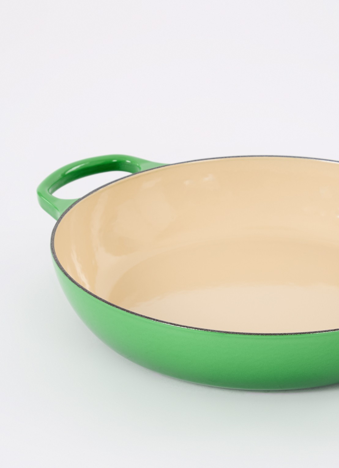 Le Creuset Signature braadpan Ø30 cm - detail 3 bamboo / groen