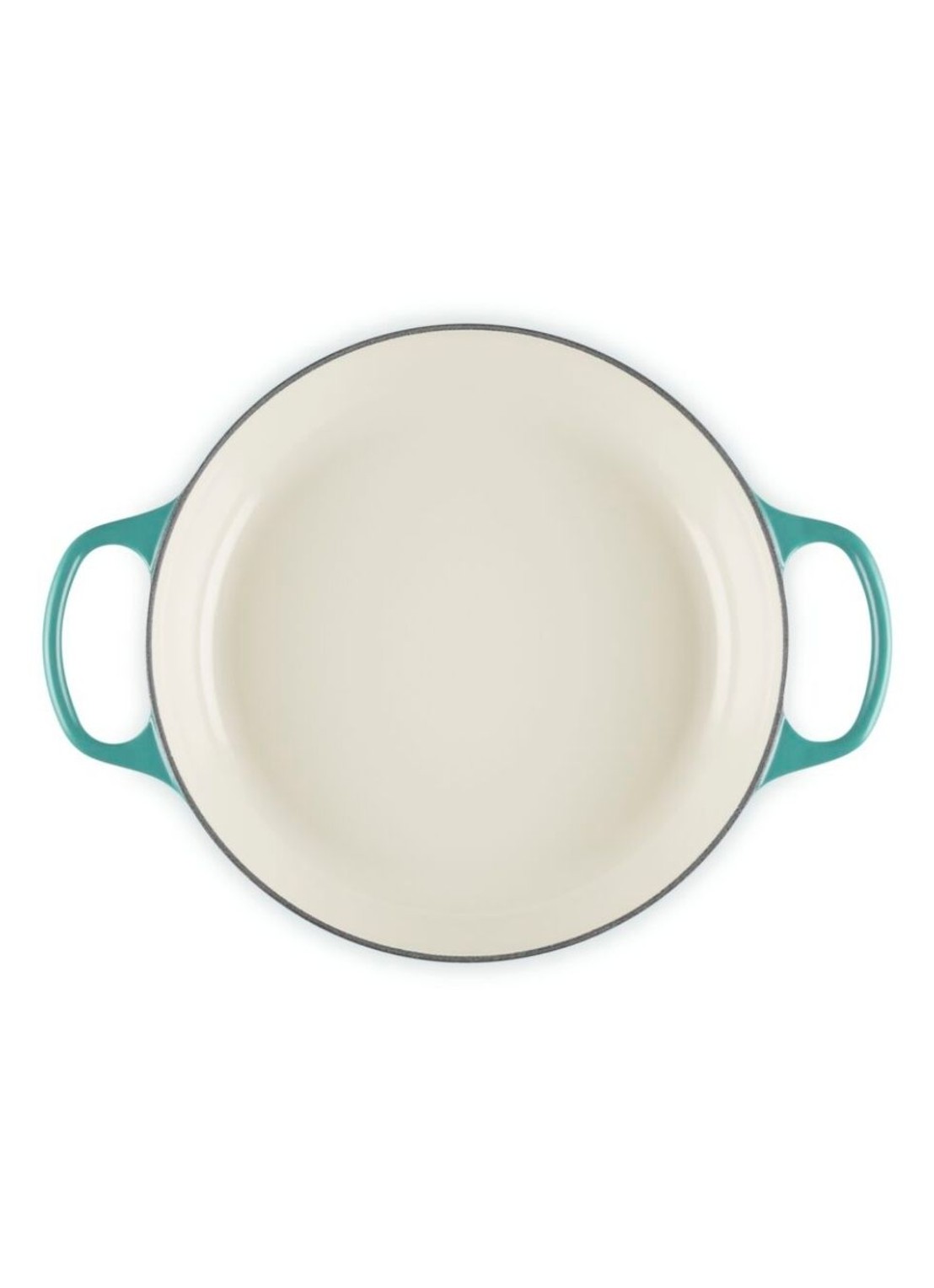 Le Creuset Signature braadpan 30 cm - voorkant 5 blauw