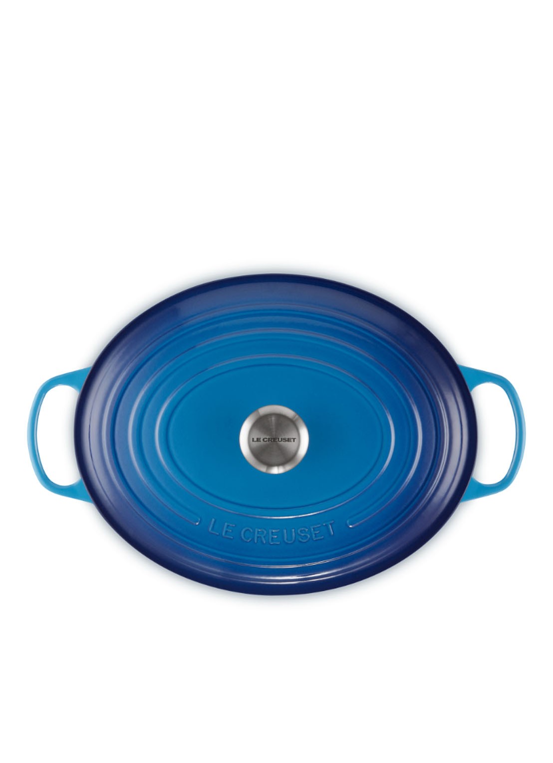 Le Creuset Signature braadpan Ø31 cm - detail 2 azure / blauw