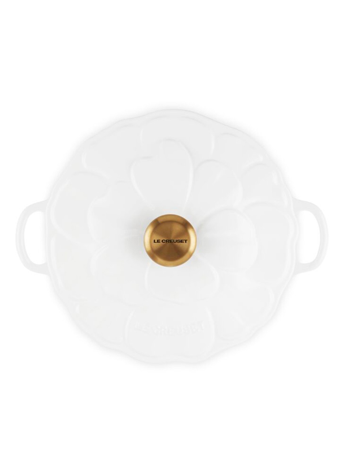 Le Creuset Signature Campagnard braadpan 26 cm - detail 5 wit
