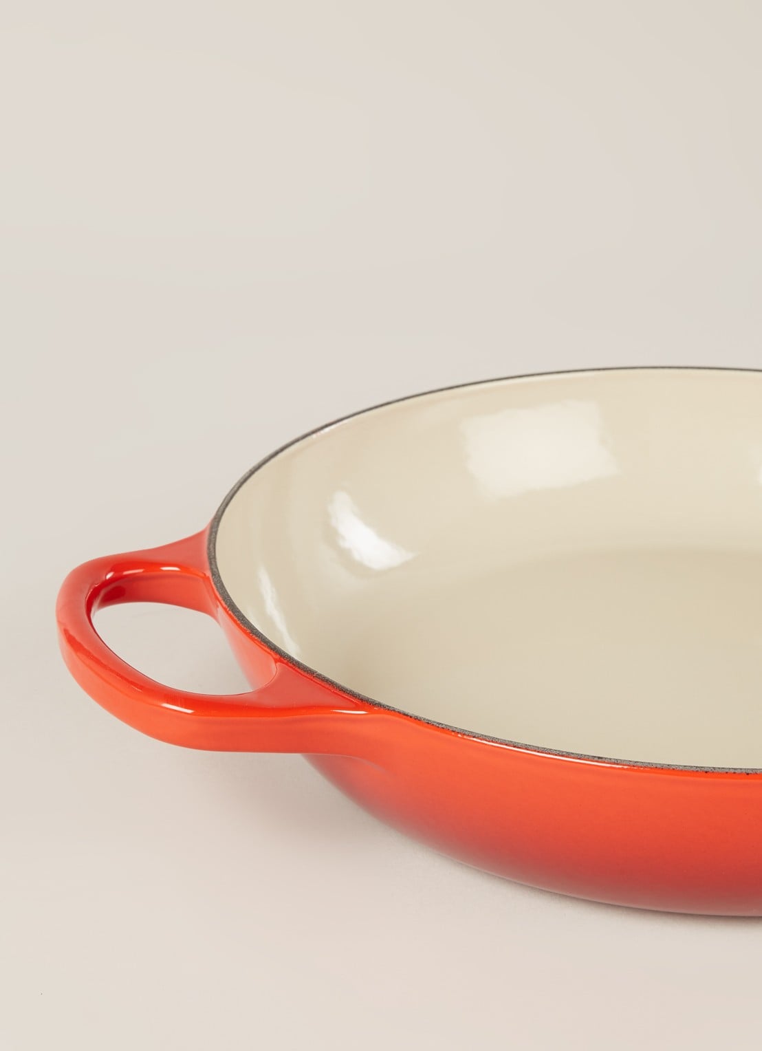Le Creuset Signature campagnard braadpan Ø30 cm - detail 3 kersenrood / rood