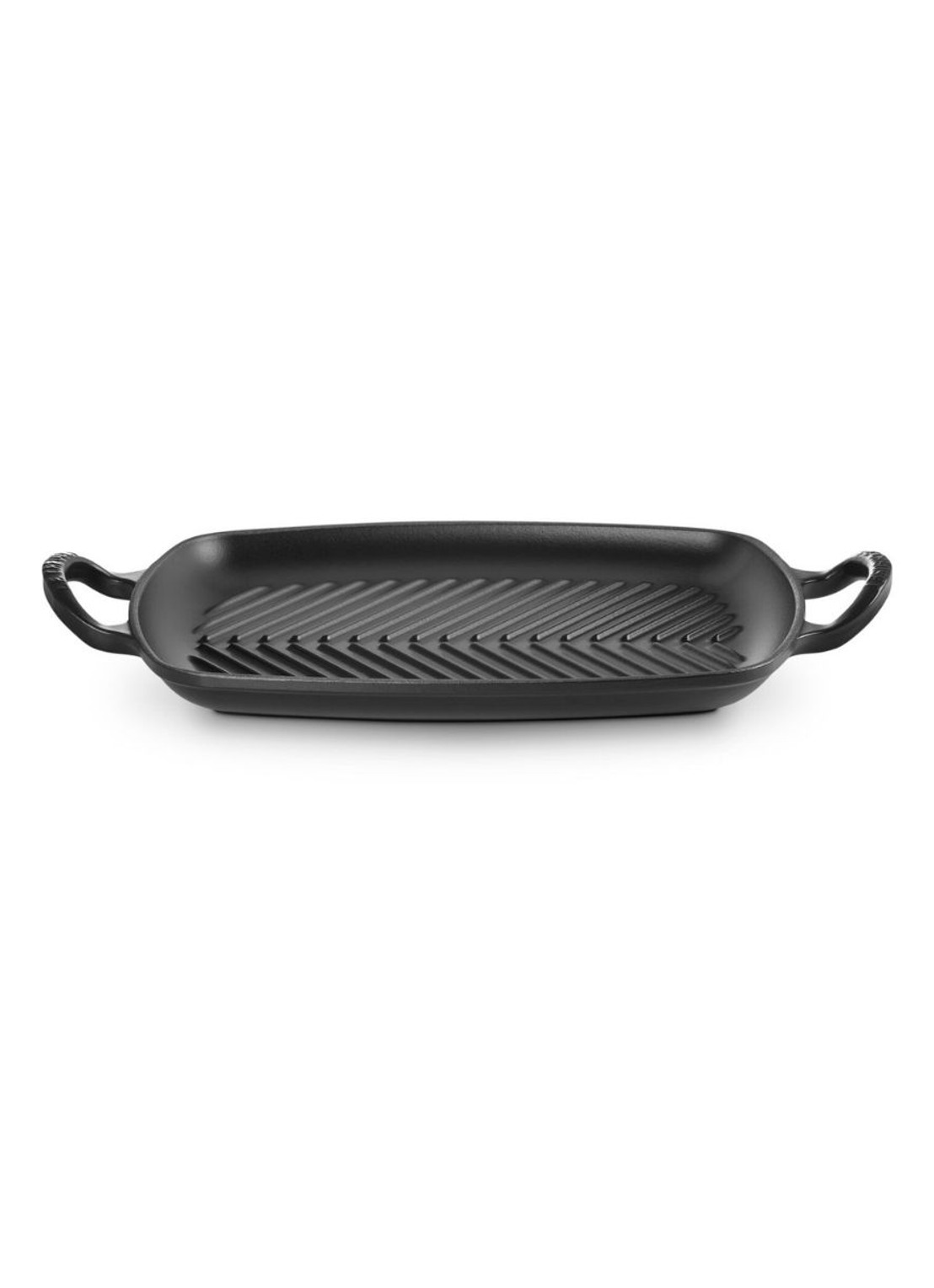 Le Creuset Signature grill 30 cm - voorkant 2 zwart