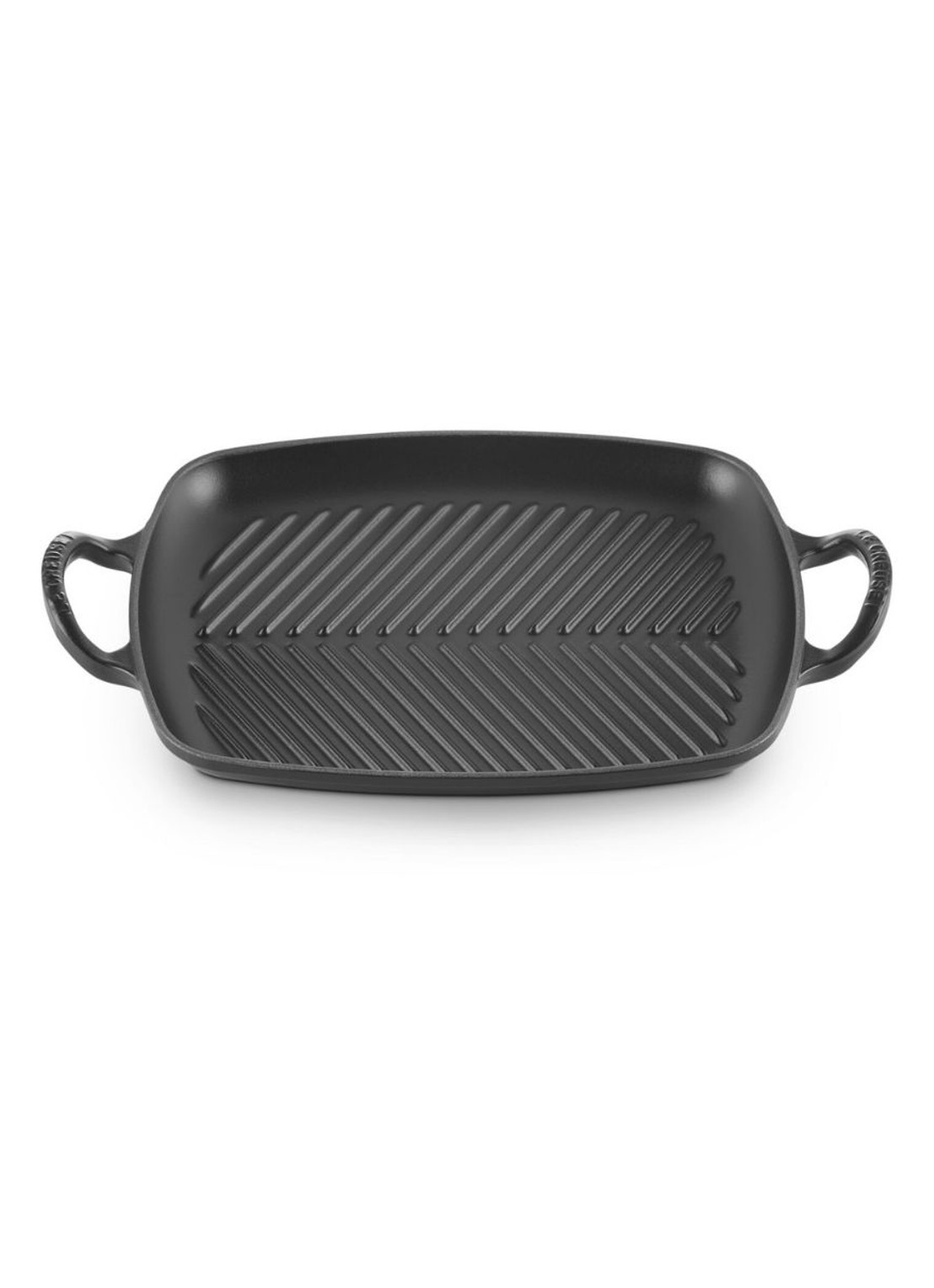 Le Creuset Signature grill 30 cm - voorkant 3 zwart