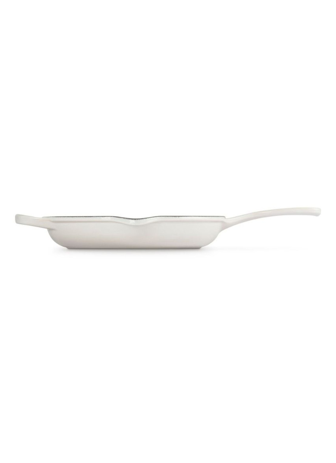 Le Creuset Signature koekenpan Ø23 cm - achterkant 3 gebroken wit