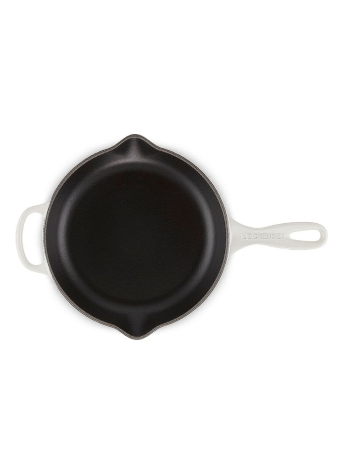Le Creuset Signature koekenpan Ø23 cm - detail 4 gebroken wit