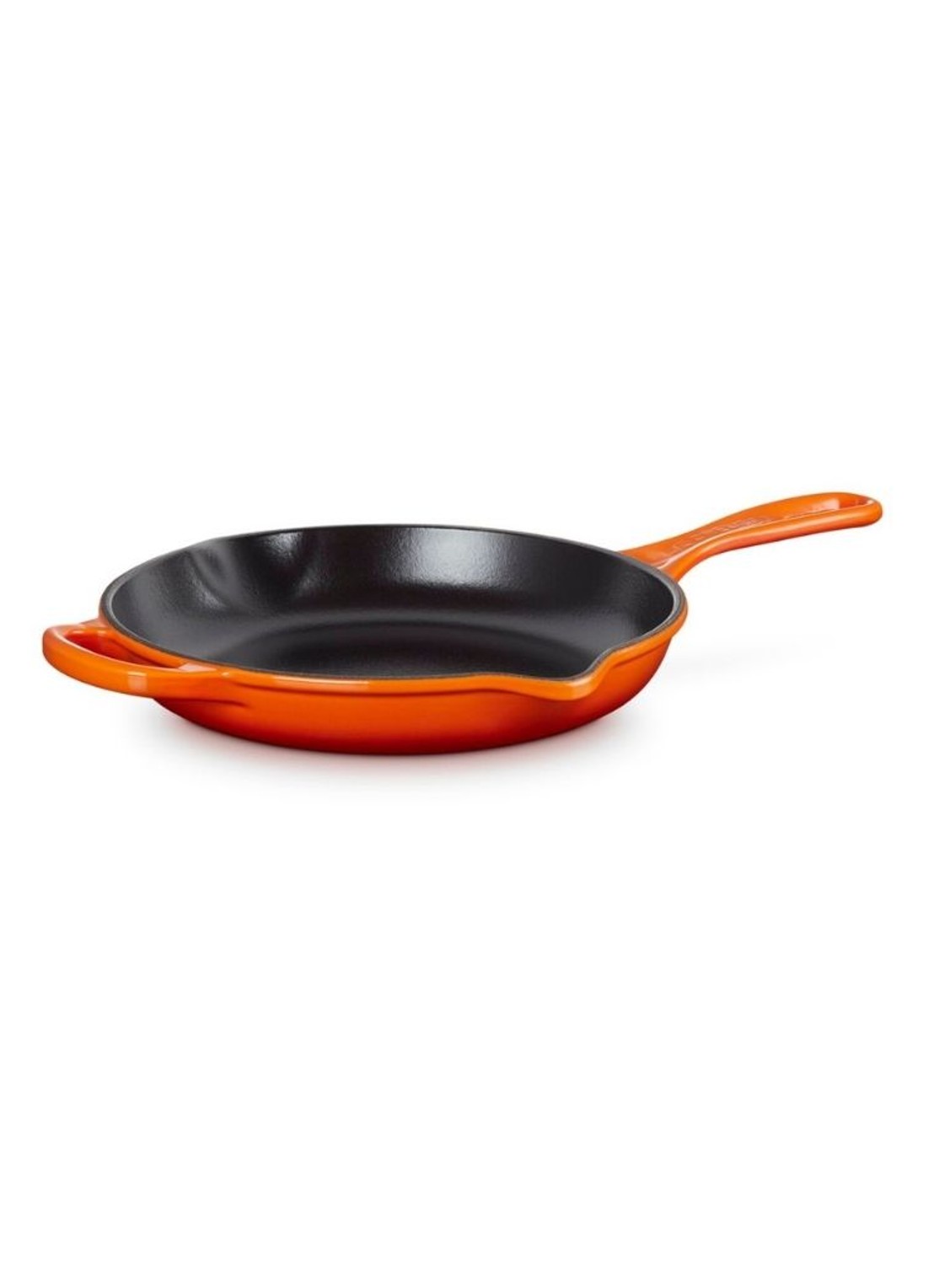 Le Creuset Signature koekenpan Ø23 cm - voorkant 3 oranjerood