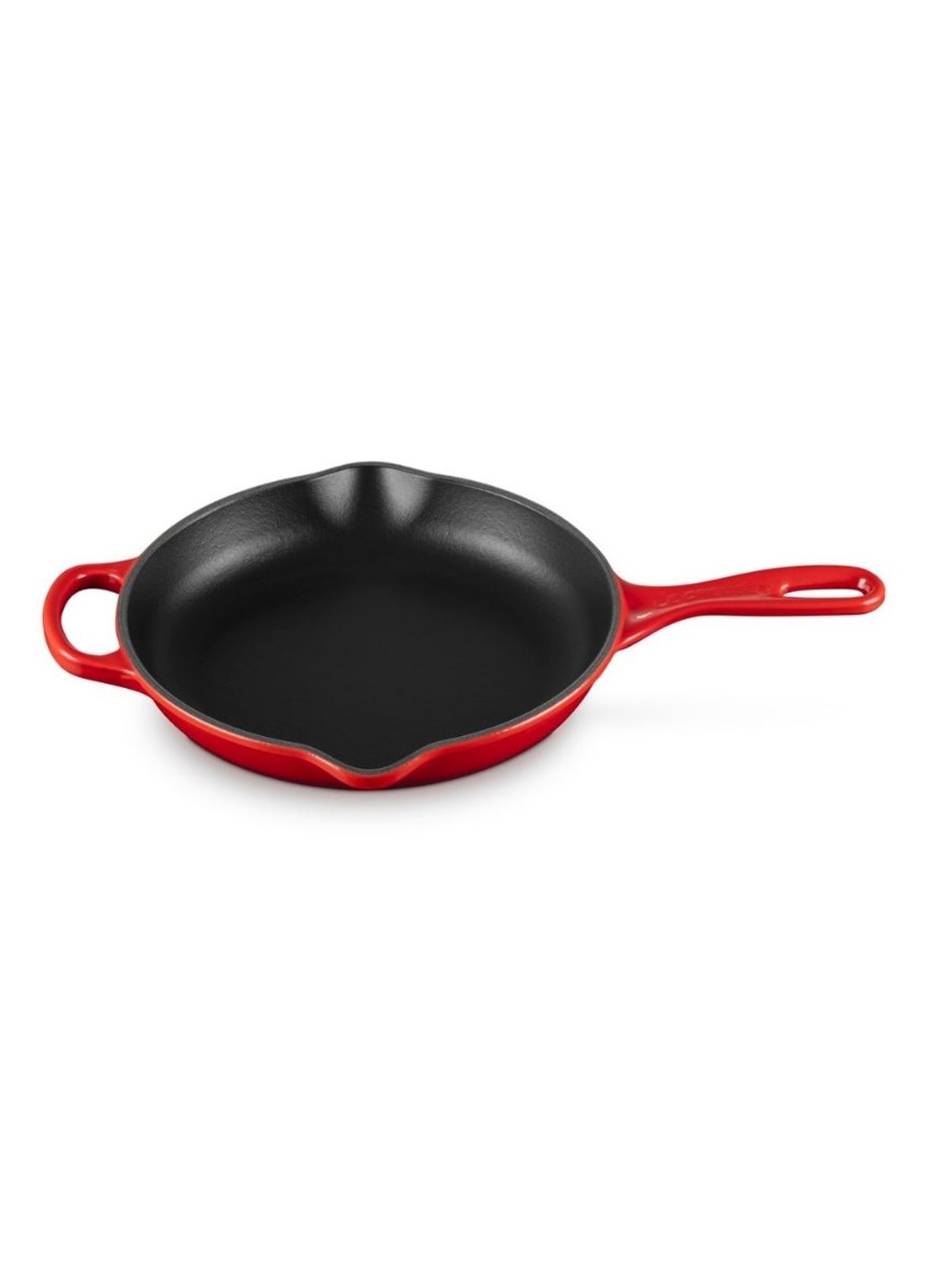 Le Creuset Signature koekenpan Ø23 cm - achterkant donkerrood