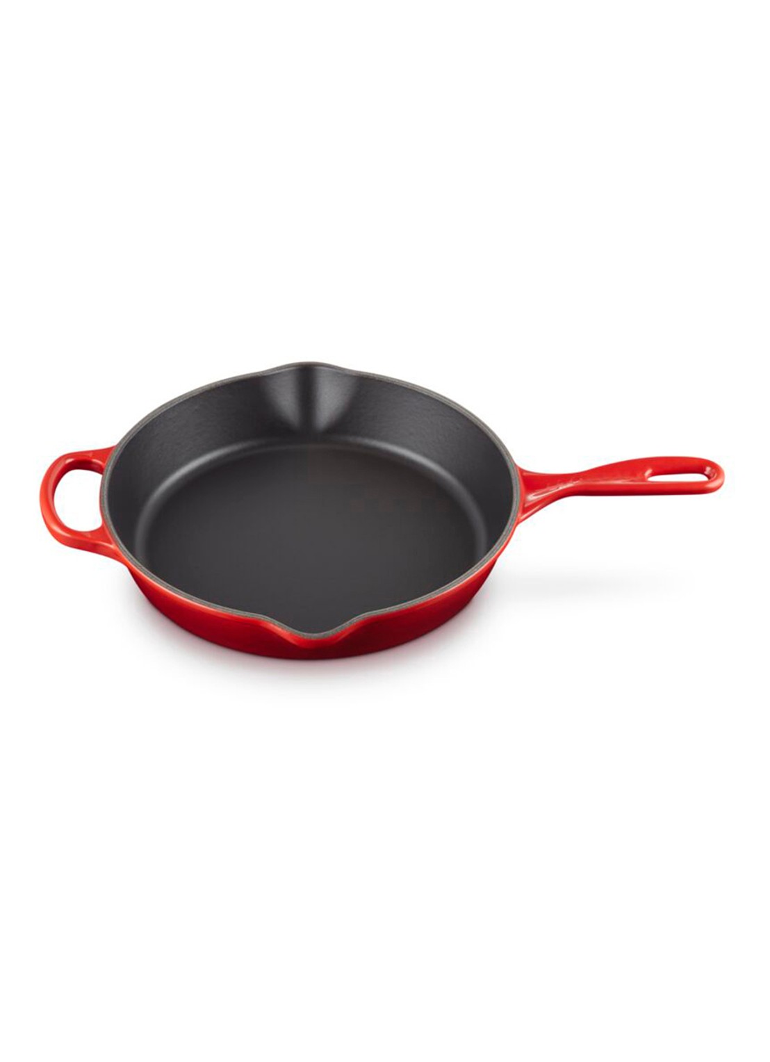Le Creuset Signature koekenpan 26 cm - achterkant 3 donkerrood