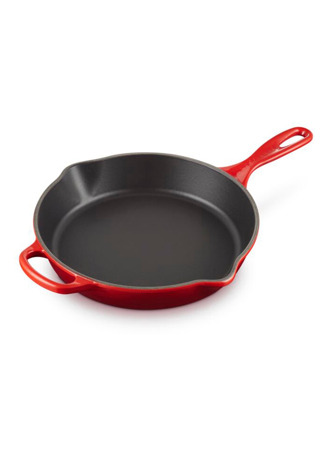 Le Creuset Signature koekenpan 26 cm - detail 4 donkerrood