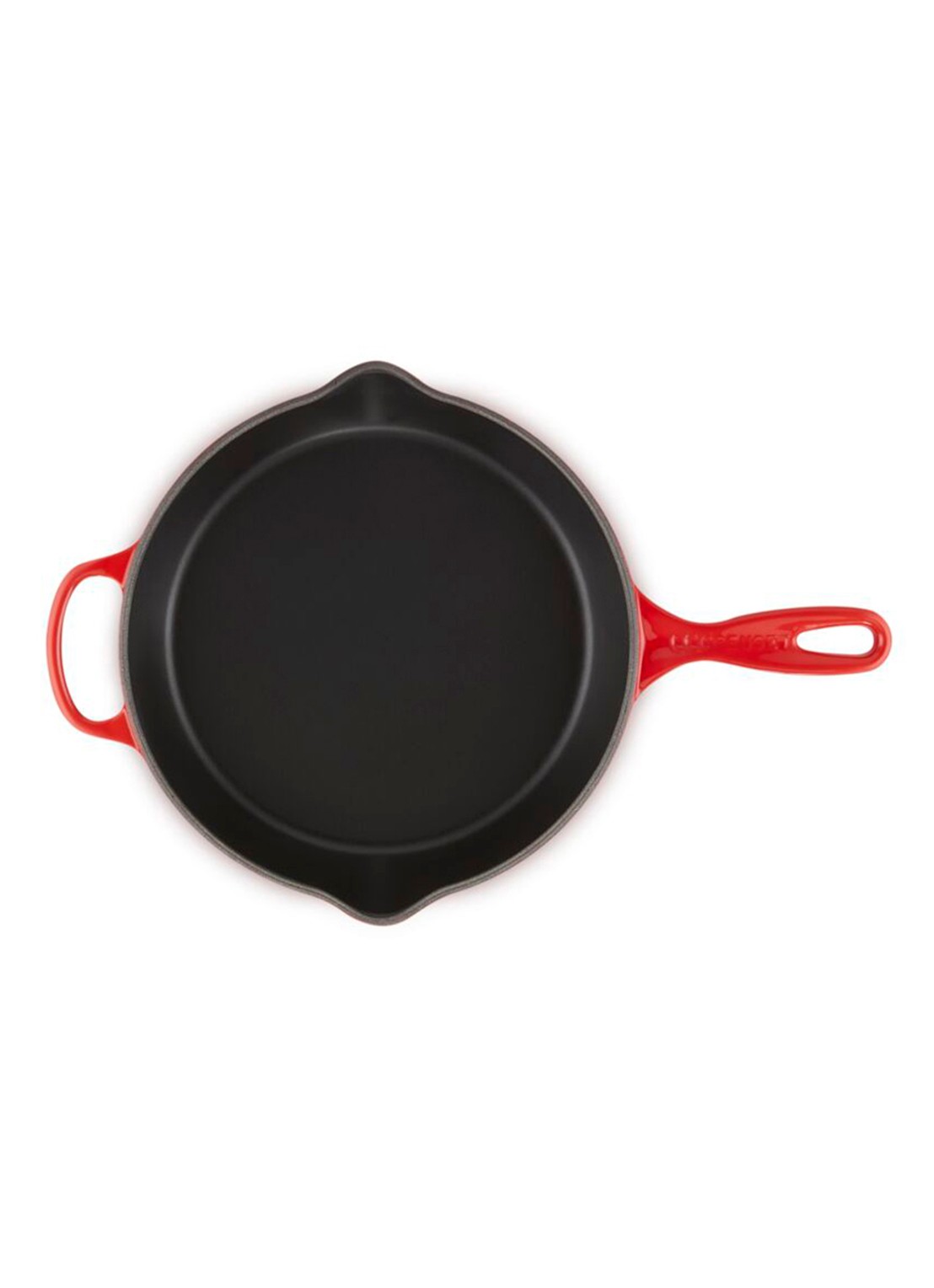 Le Creuset Signature koekenpan 26 cm - detail 6 donkerrood