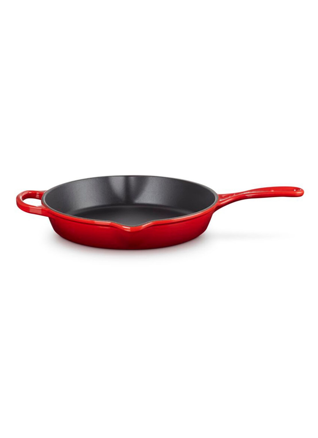 Le Creuset Signature koekenpan 26 cm - voorkant donkerrood