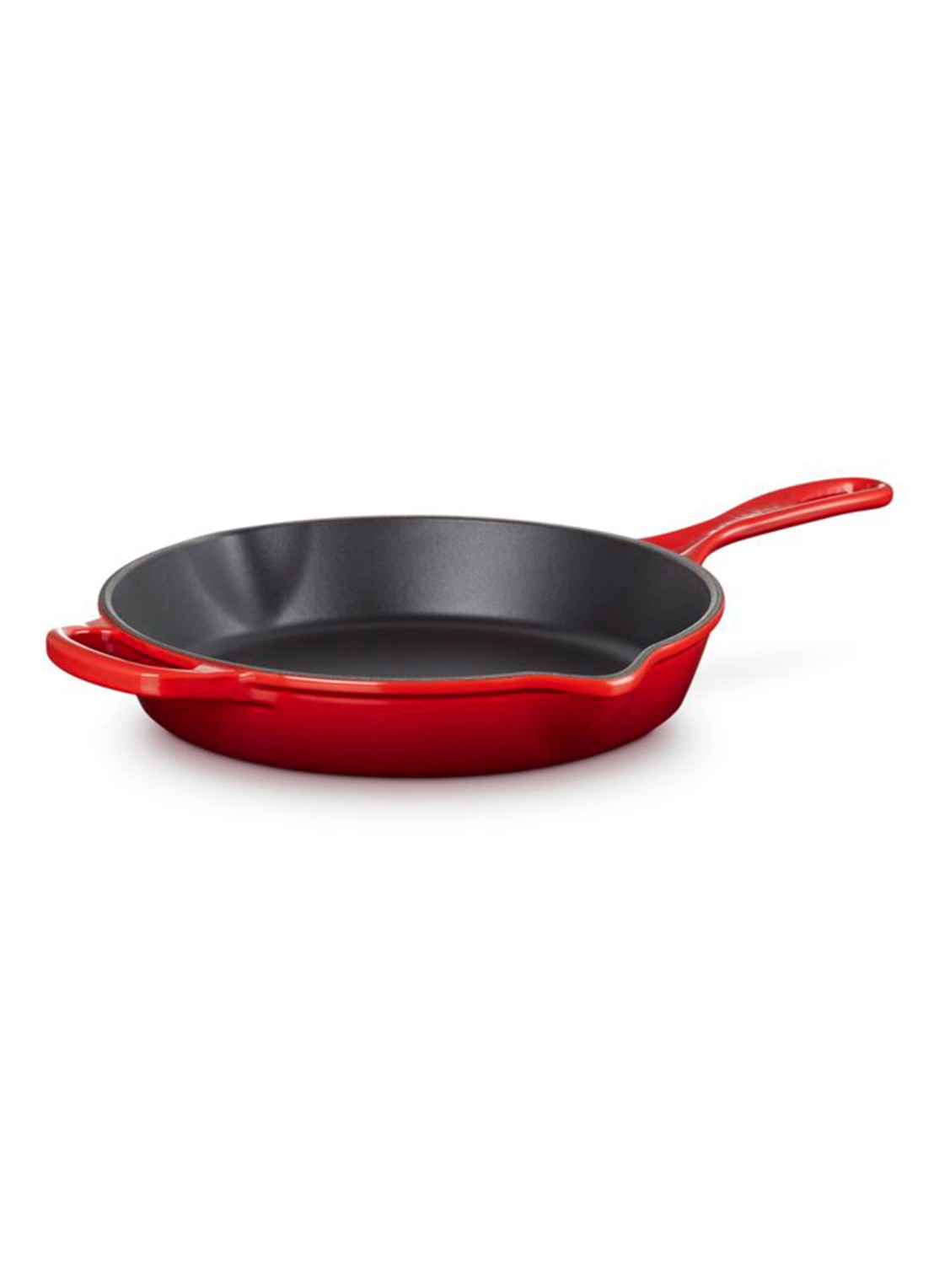 Le Creuset Signature koekenpan 26 cm - voorkant 2 donkerrood