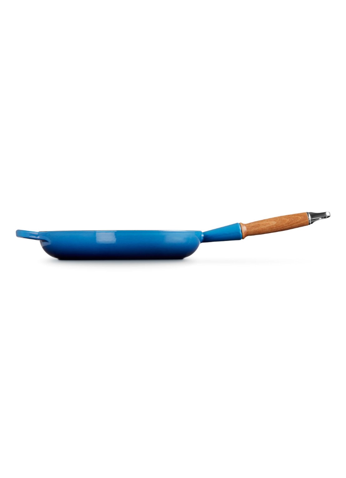 Le Creuset Signature koekenpan Ø28 cm  - achterkant 3 azure / blauw