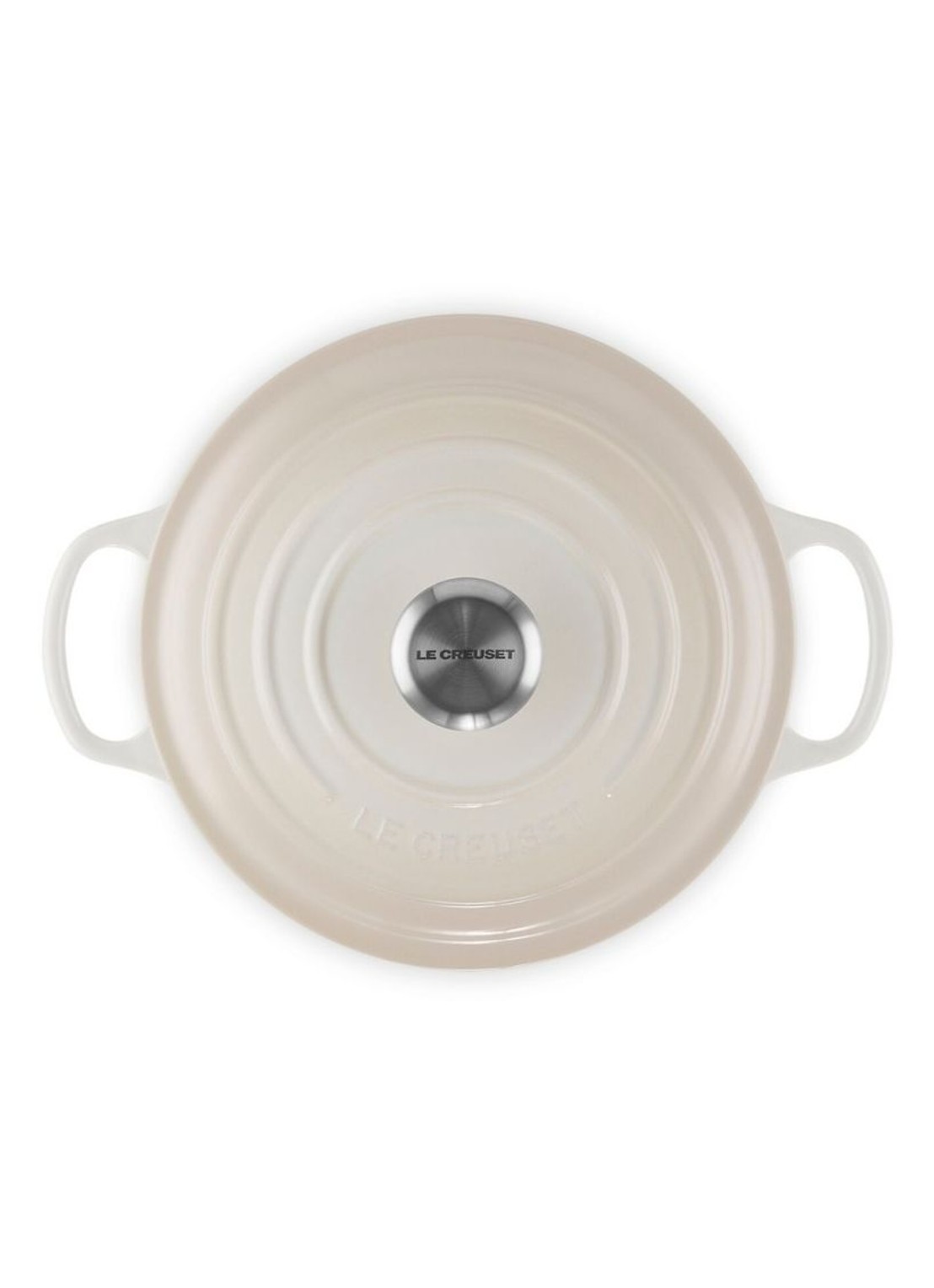 Le Creuset Signature sauteuse 24 cm - detail 5 gebroken wit