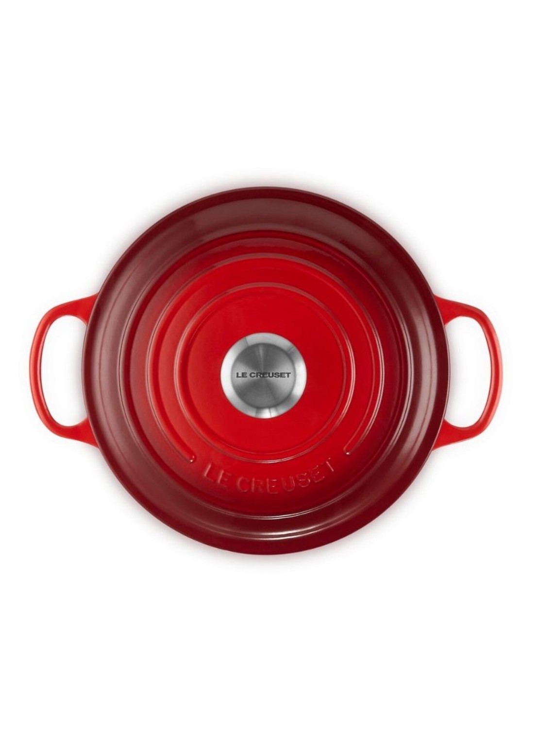 Le Creuset Signature sauteuse 24 cm - detail 5 steenrood
