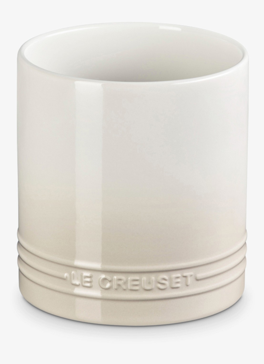Le Creuset Signature spatelpot 1,1 liter - voorkant 3 beige