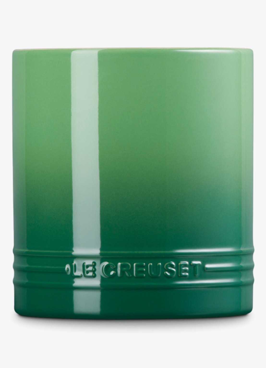 Le Creuset Signature spatelpot 1,1 liter - achterkant groen