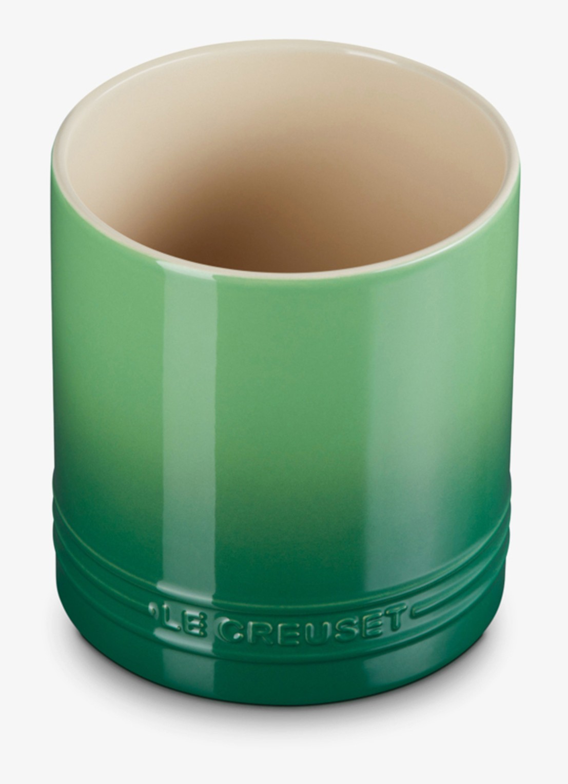 Le Creuset Signature spatelpot 1,1 liter - voorkant 3 groen