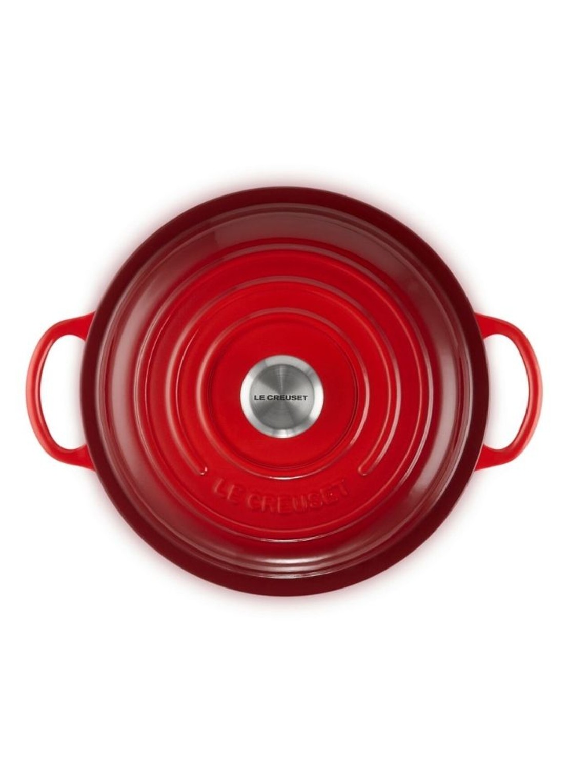 Le Creuset Signature stoofpan 22 cm - detail 4 steenrood