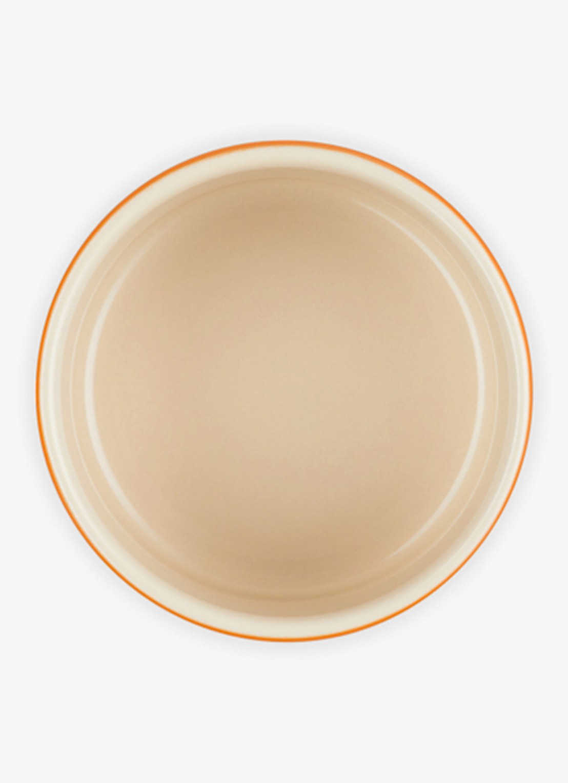 Le Creuset Signature voorraadpot 0,2 liter - detail 2 oranjerood