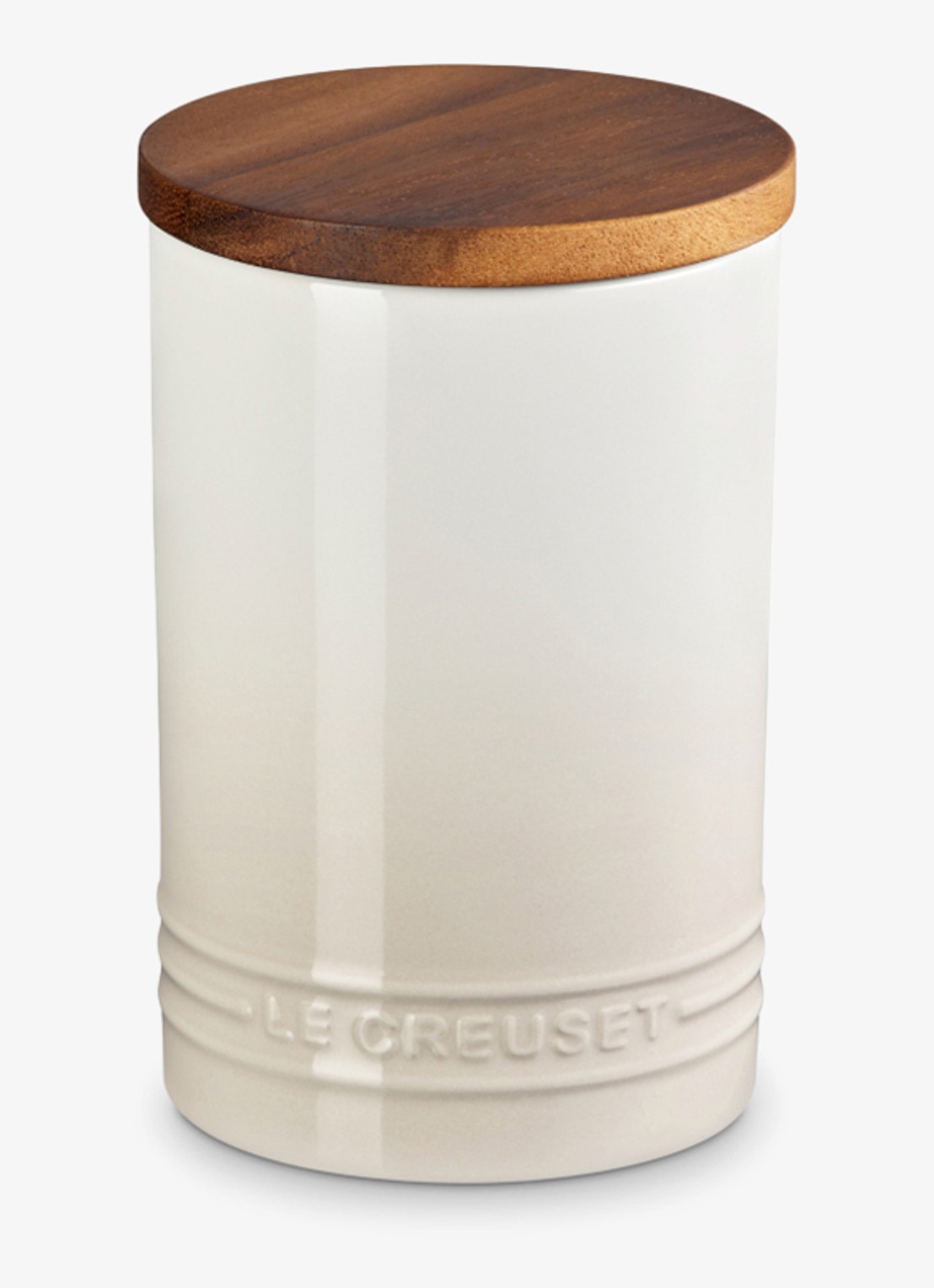 Le Creuset Signature voorraadpot 77 cl - voorkant 4 beige