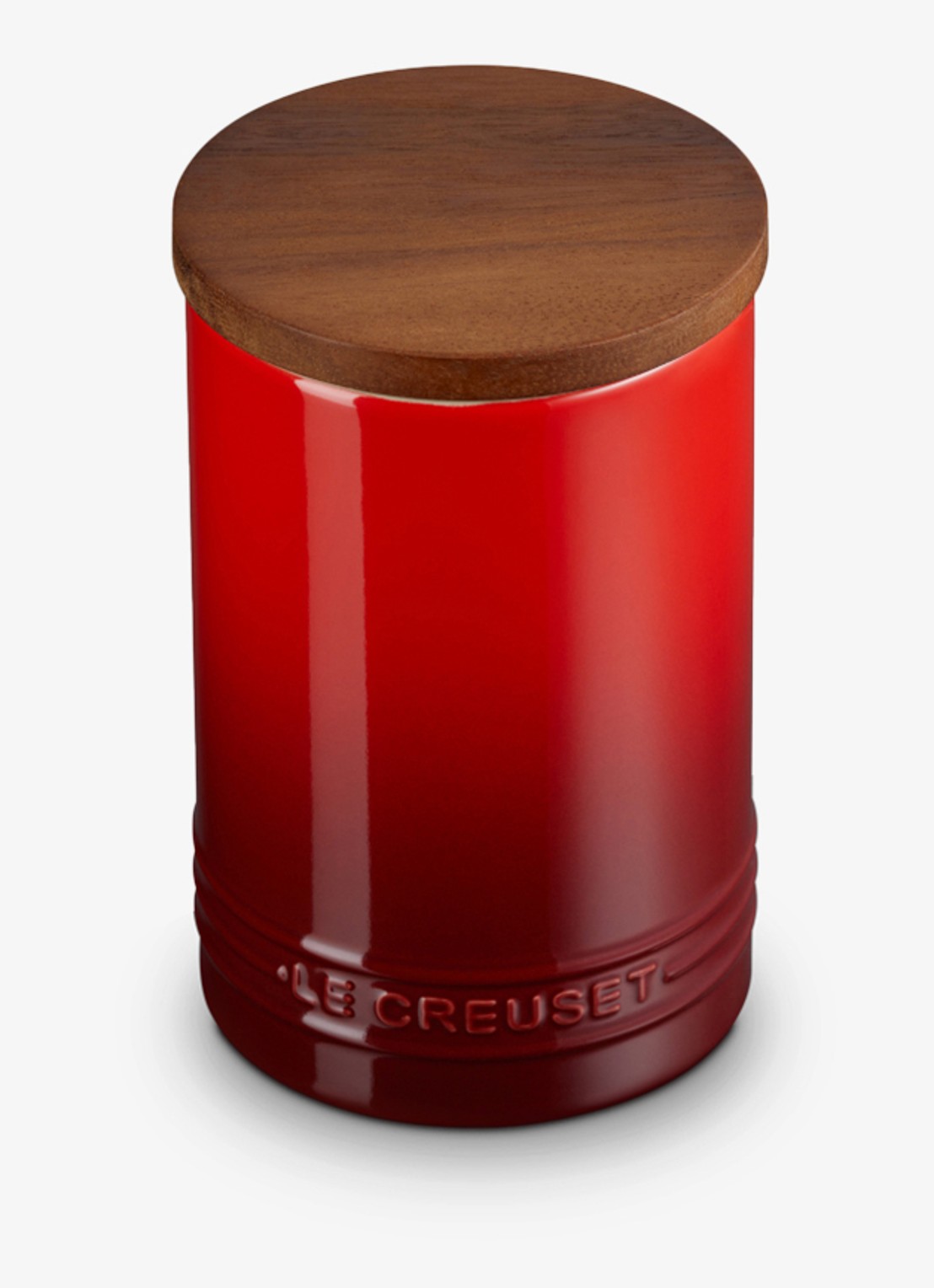 Le Creuset Signature voorraadpot 77 cl - voorkant 3 donkerrood