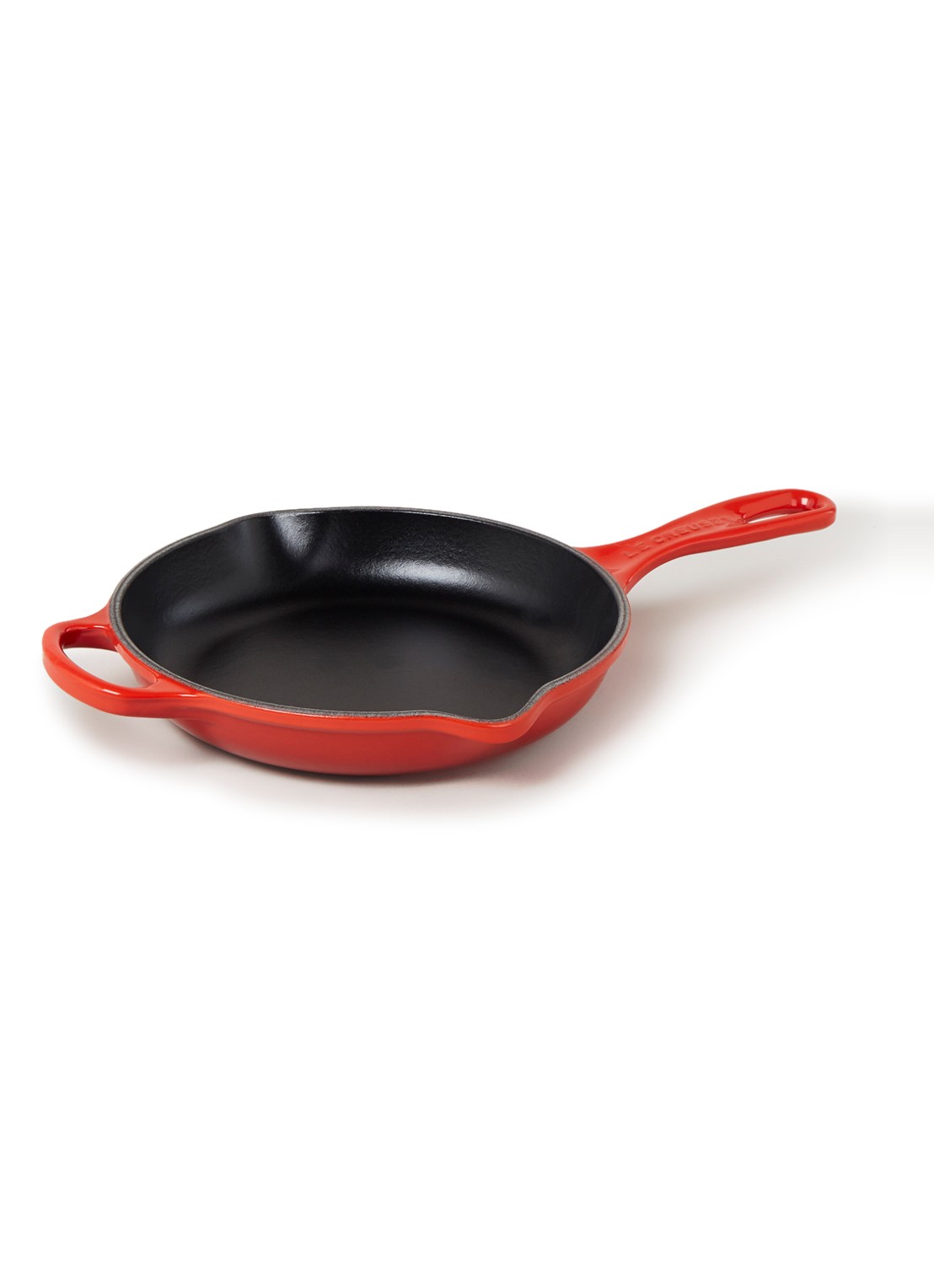 Le Creuset Skillet grillpan Ø20 cm - voorkant kersenrood / rood