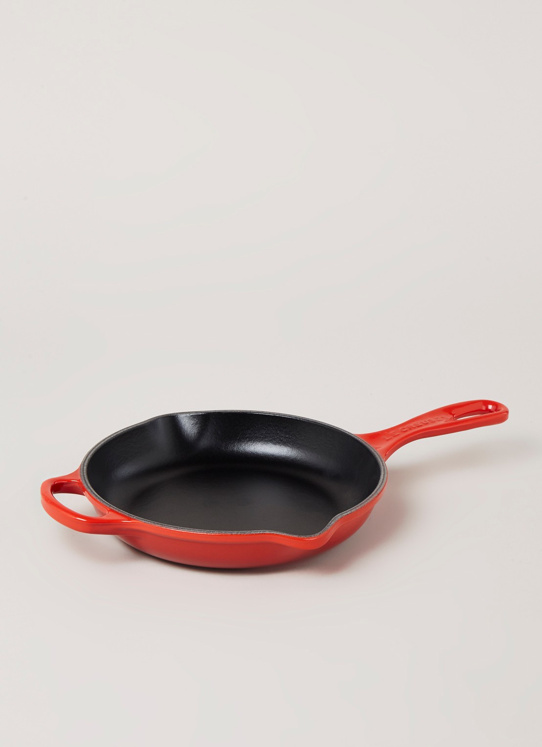 Le Creuset Skillet grillpan Ø20 cm - voorkant 2 kersenrood / rood