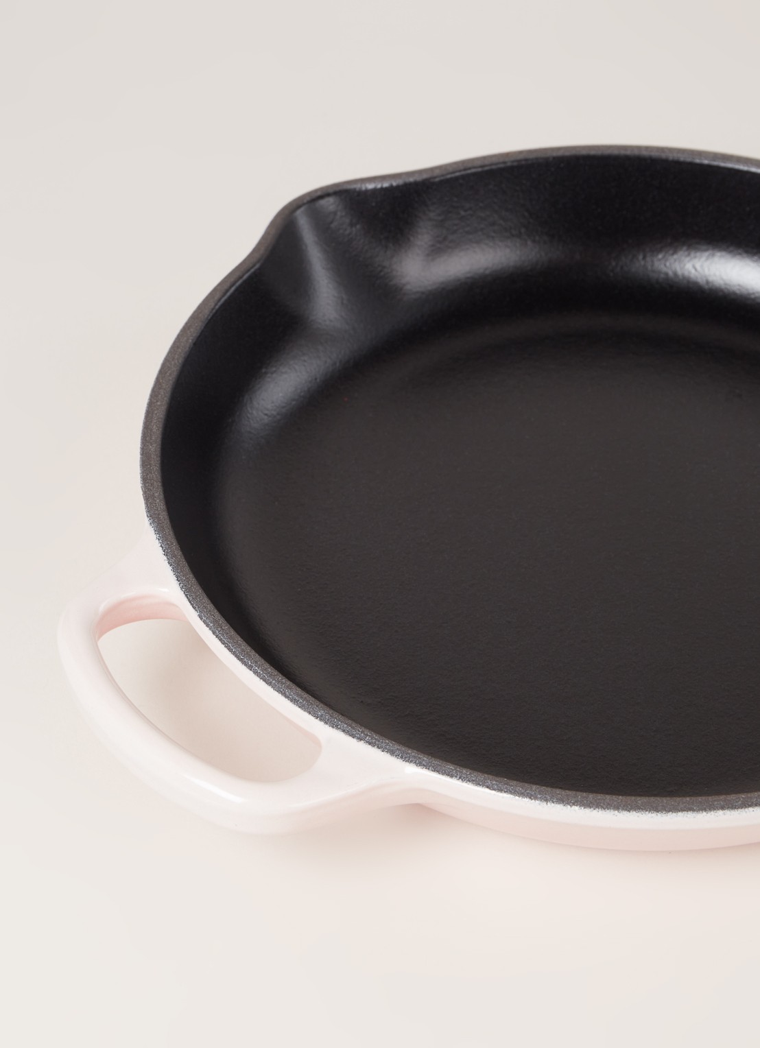 Le Creuset Skillet grillpan Ø23 cm - detail shell pink / roze