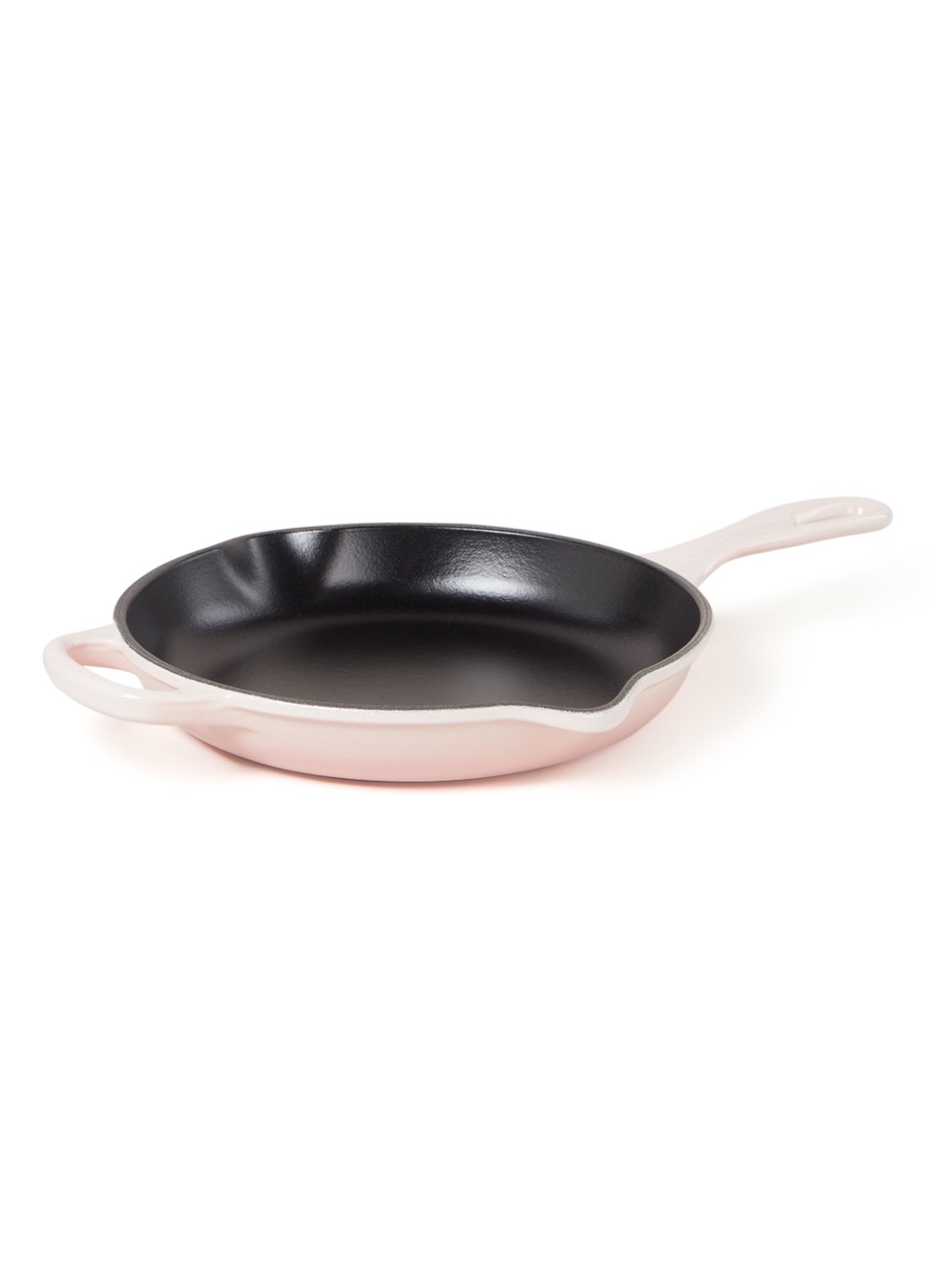 Le Creuset Skillet grillpan Ø23 cm - voorkant 2 shell pink / roze