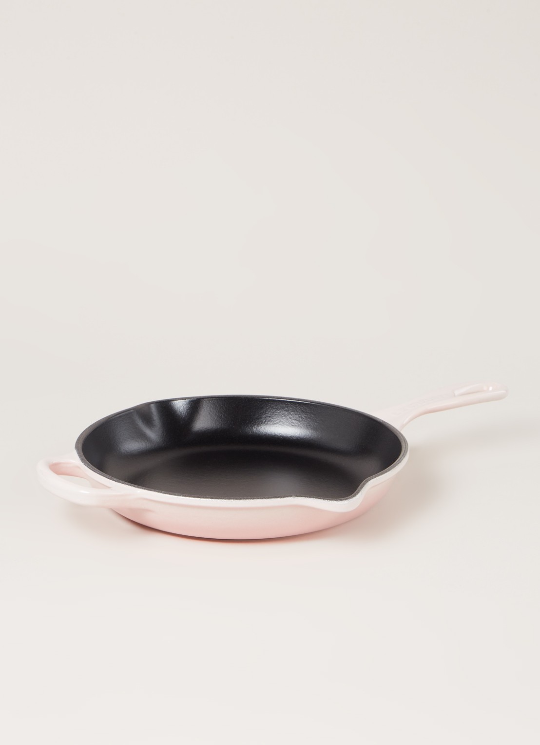 Le Creuset Skillet grillpan Ø23 cm - voorkant 3 shell pink / roze