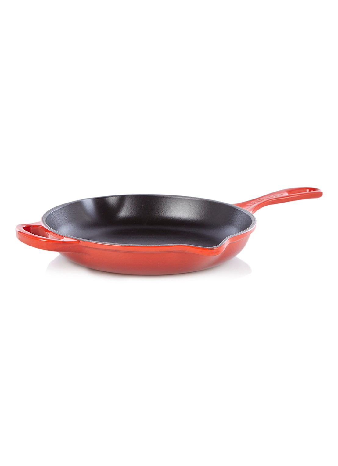 Le Creuset Skillet grillpan Ø23 cm - voorkant kersenrood / rood