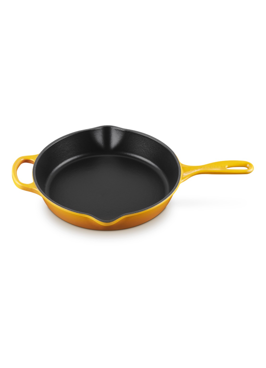 Le Creuset Skillet koekenpan 26 cm - detail nectar / oranje