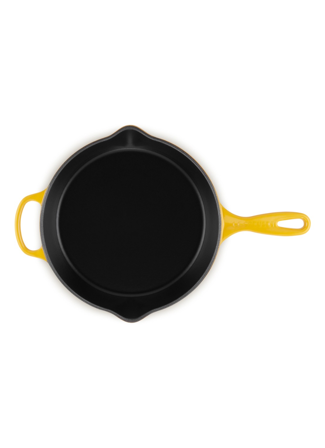 Le Creuset Skillet koekenpan 26 cm - detail 3 nectar / oranje