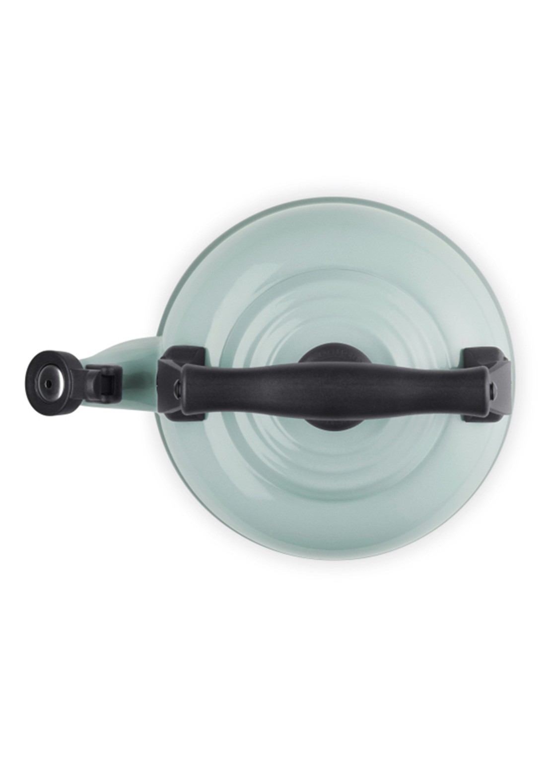 Le Creuset Tradition fluitketel 2,1 liter - detail donkerblauw